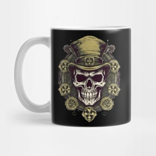 St. Patricks day themed cool skull Mug